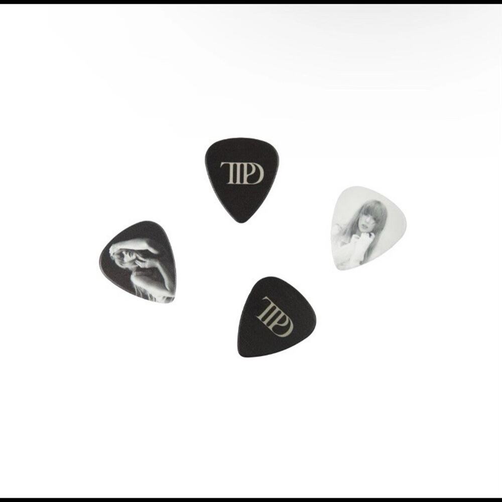 SHIPS IN 24 HRS Taylor Swift Tortured Poets Department TTPD Guitar Picks NEW - Picture 3 of 6